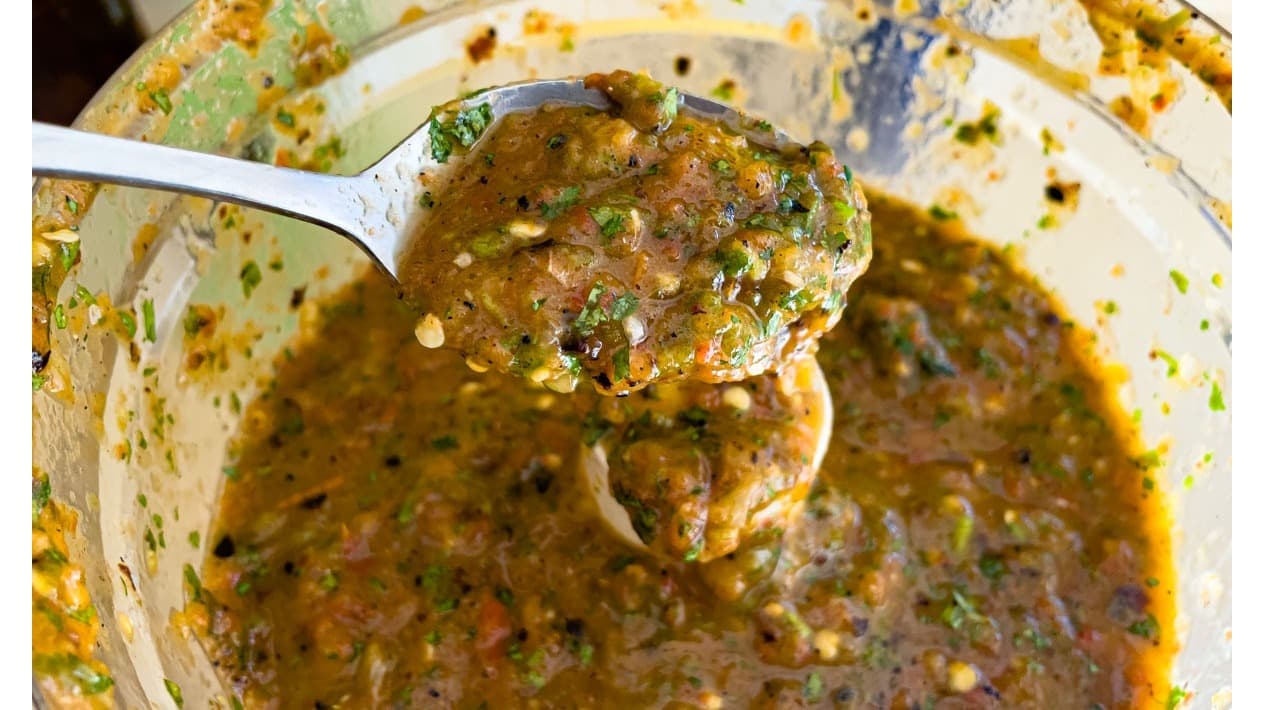 The Best Roasted Salsa